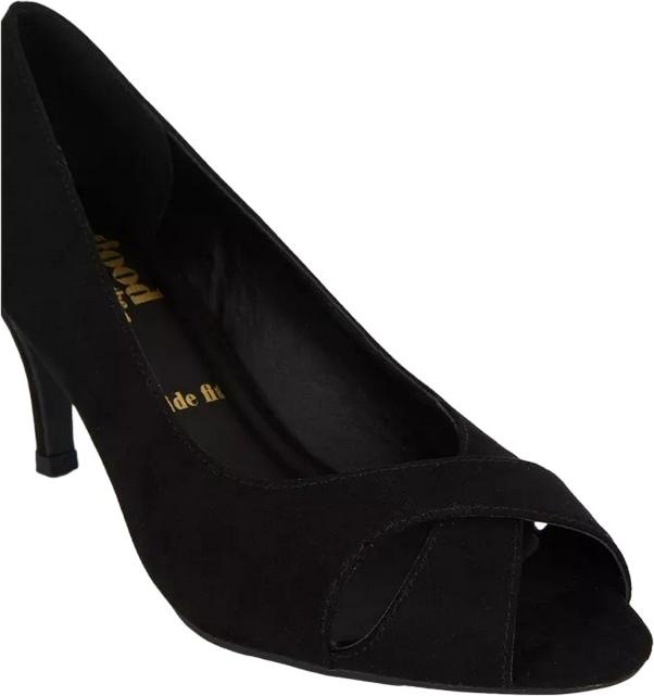 Actual product image Good For The Sole Womens/Ladies Honey Peep Toe Wide Sandals (38)