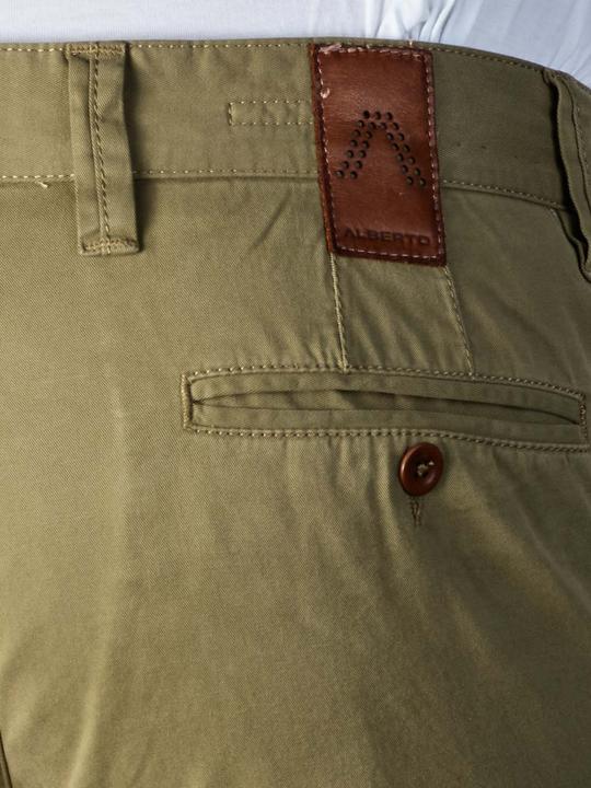 Actual product image Alberto Lou Pants Slim Compact Cotton green (W29/L32)