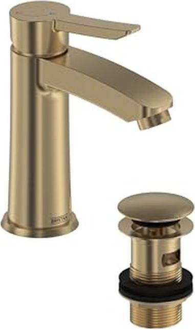 Actual product image Bristan Eco Start Wastafelkraan met Clicker Afval en Debietregelaar