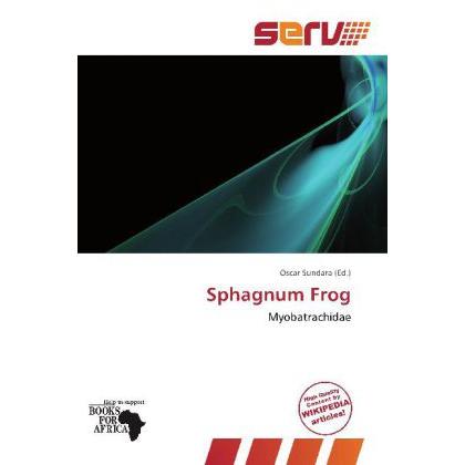 Sphagnum Frog, Fachbücher