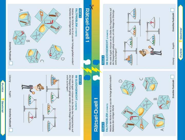 Immagine prodotto Il grande duello di puzzle a blocchi di battaglia (Tedesco)