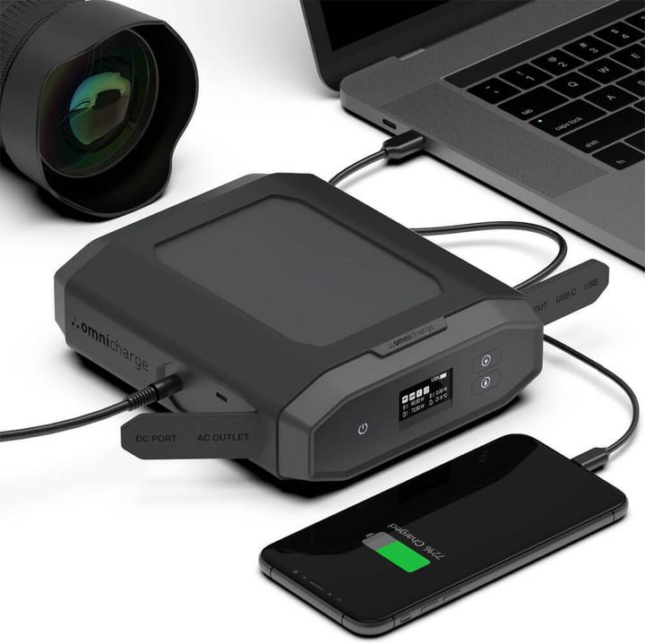 Actual product image Omnicharge Power Station Omni Ultimate 2022 Pro Bundle 142 Wh (142 Wh, 1.95 kg)