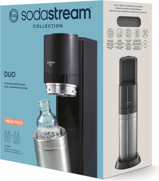 Actual product image SodaStream Duo Megapack XL