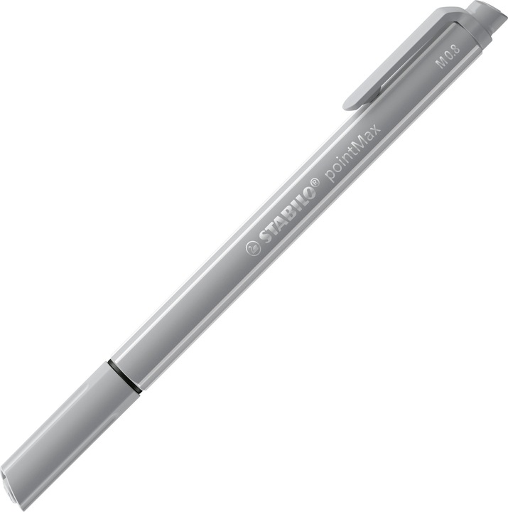 Produktbild STABILO pointMax Filzschreiber (Hellgrau, 1 x)