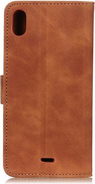 Actual product image MU Classic Vintage II Leather Bookcover Series (Wiko Y61)