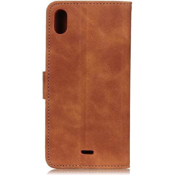 Thumbnail - MU Classic Vintage II Leder Bookcover Series (Wiko Y61), Smartphone Hülle, Braun