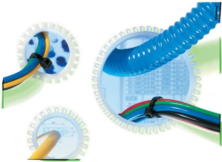 Produktbild HellermannTyton Kantenschutz PTFE Natur (A x B (300 cm)