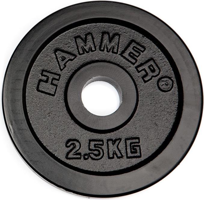 Actual product image Hammer Fitness Weight discs 1 x 2.5 kg (1 x 2.5 kg)