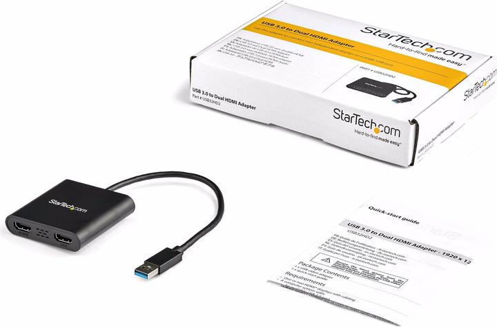 Immagine prodotto StarTech USB32HD2 (HDMI, 31.50 cm)
