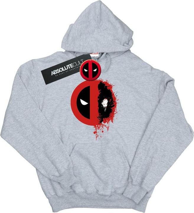 Produktbild Deadpool Split Splat Logo Kapuzenpullover (XL)