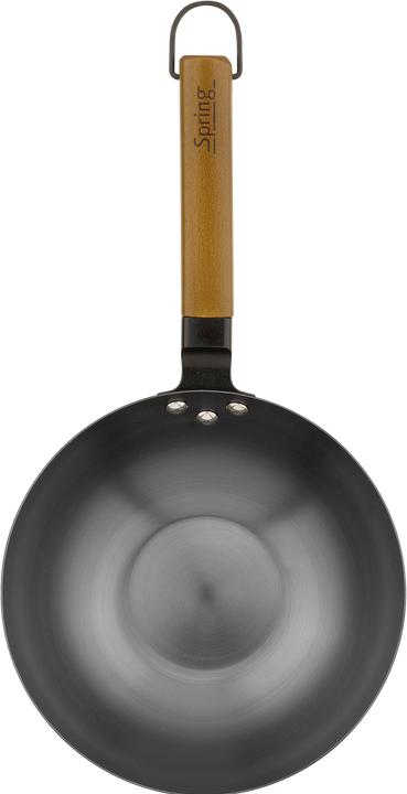 Actual product image Spring Wokpfanne Canton ø 24x8 cm (Carbon steel, Stainless steel)
