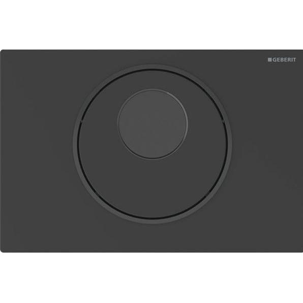 Geberit, Betätigungsplatte, WC-Steuerung mit elektr. Spülauslösung, Sigma10, 2-Mengen-Spülung, Batteriebetrieb, autom