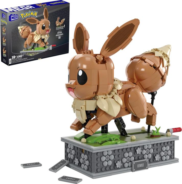 Actual product image Pokémon Mega Motion Eevee