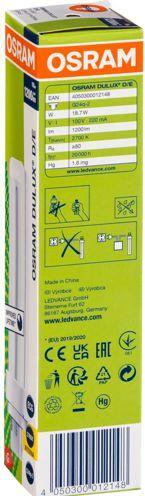 Image du produit Osram Lampe fluorescente 18W 2700K (G24q-2, 1200 lm, 10x)