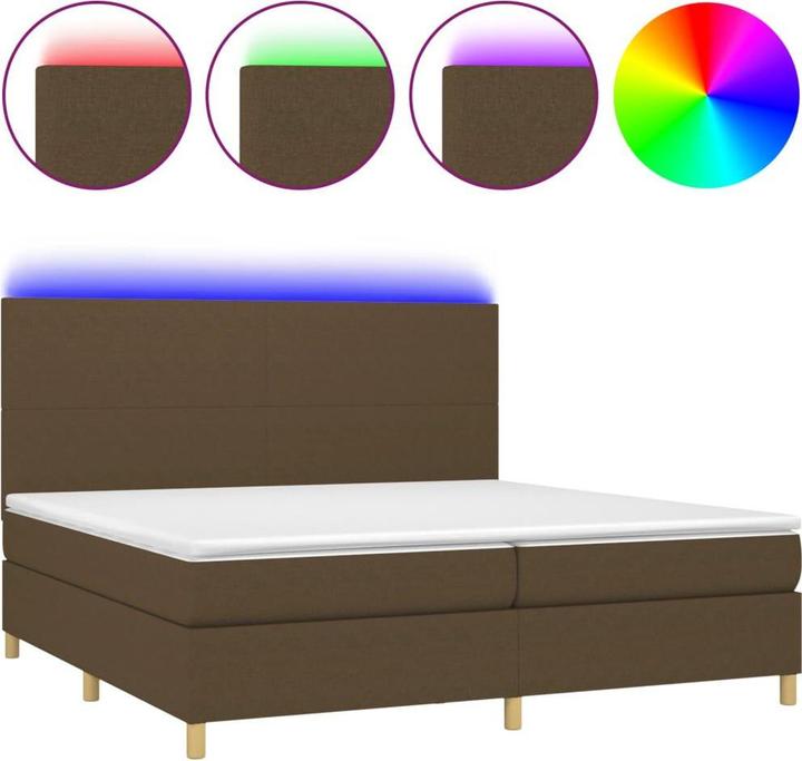 Actual product image vidaXL Boxspringbett (200 x 200 cm)