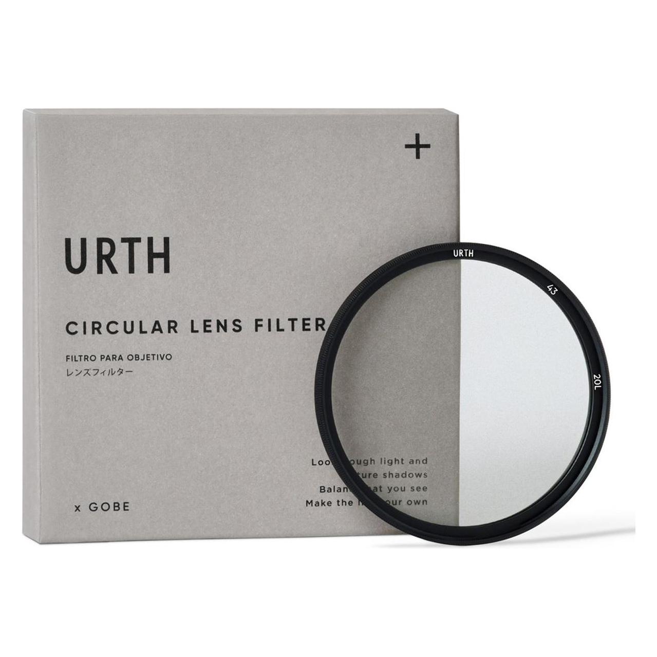 Urth 43mm Ethereal Â¼ Diffusiefilter (Plus+) (43 mm, Diffusiefilter), Lensfilter, Transparant