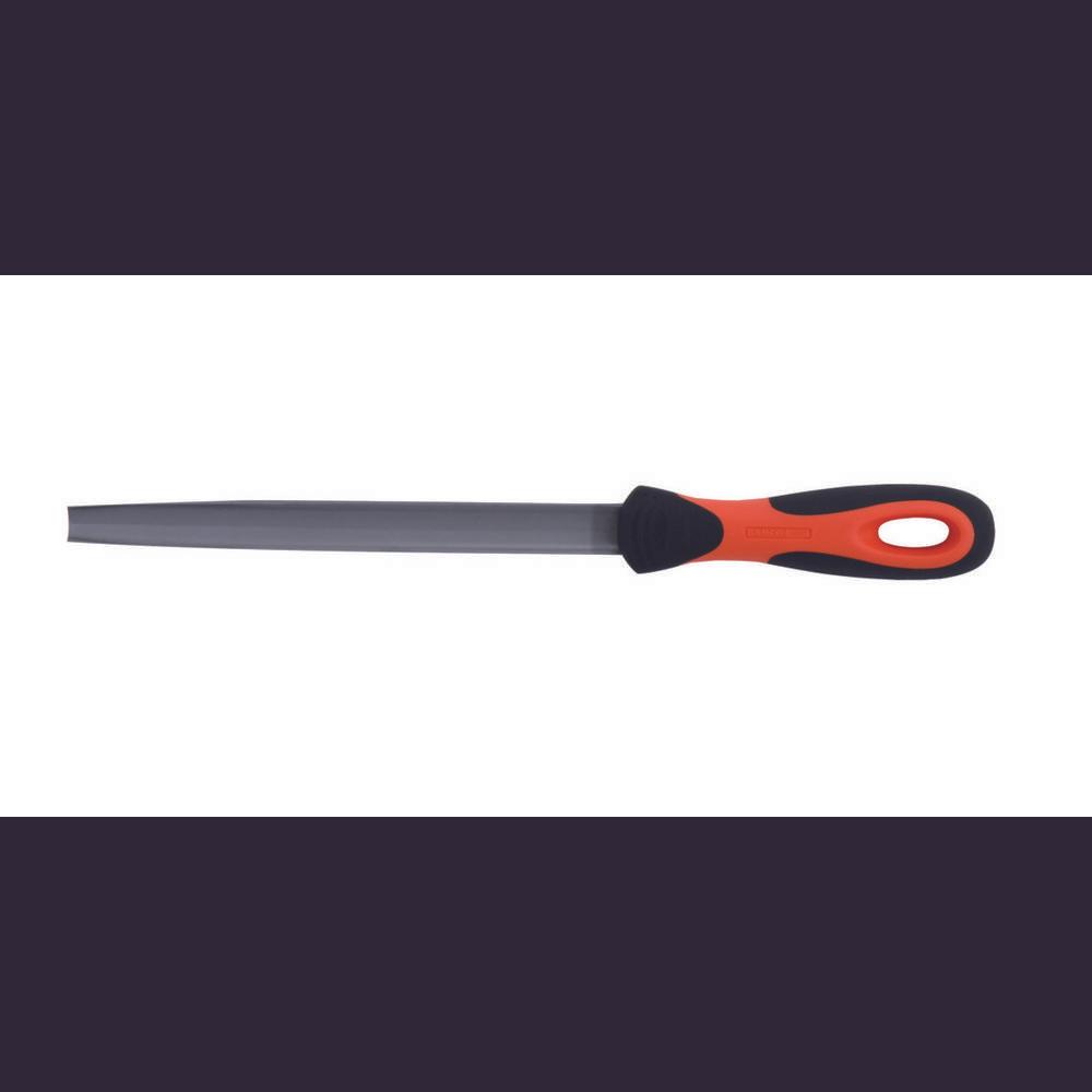 Bahco, Raspel + Feile, ERGO Halbrundfeile, Schlicht 250 mm (Hieb 3, 250 mm)