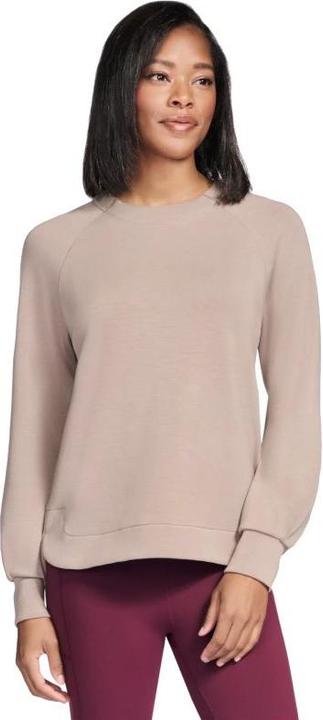 Produktbild Skechers Skechluxe Elevate Rundhals-Sweatshirt Beige L (M)
