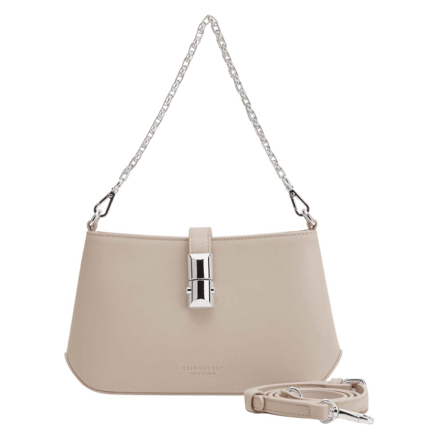 Seidenfelt, Damen, Handtasche, Lilla Ro Little Shoulderbag, Beige