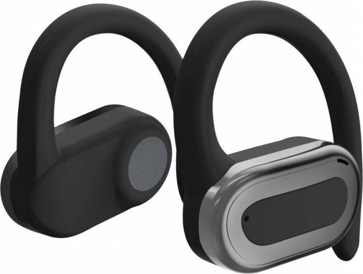 Produktbild Maxcom Kopfhörer Bluetooth MWH01 Freesound Schwarz (keine Geräuschunterdrückung, 5 h, Kabellos)