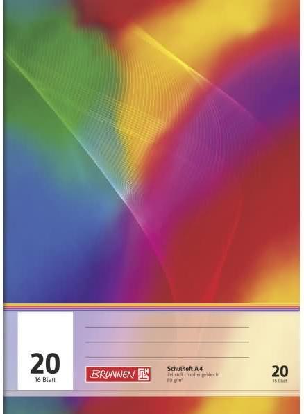 Quaderno A4 con foglio a righe - 16 fogli (A4, Nessuna)