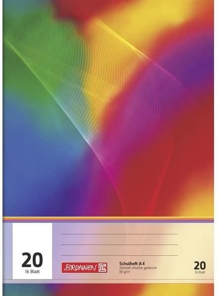 Actual product image A4 exercise book with line sheet - 16 sheets (A4, Plain)