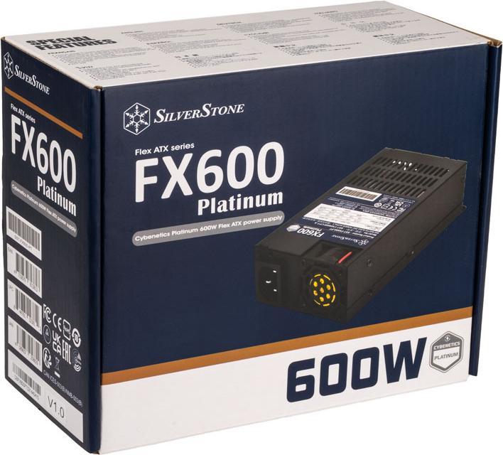 Actual product image Silverstone SST-FX600-PT FX600 Platinum Power Supply - 600 Watt (600 W)