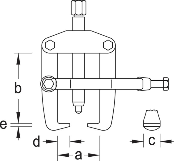Produktbild Gedore Abzieher