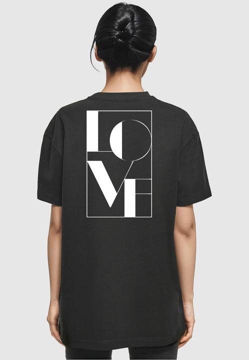 Produktbild Merchcode Ladies Love Oversized Boyfriend Tee - 118331 (4XL)
