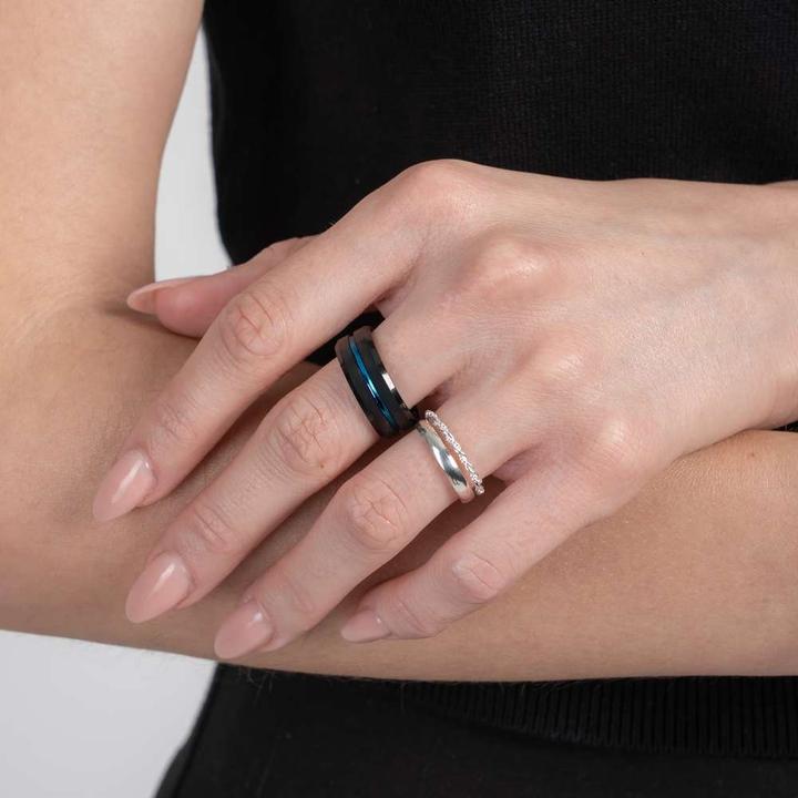 Image du produit Bijouteria Bague de doigt (64, Argent 925)