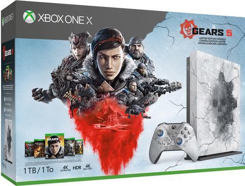 Produktbild Microsoft Xbox One X + Gears 5 Limited Edition (Maracas)