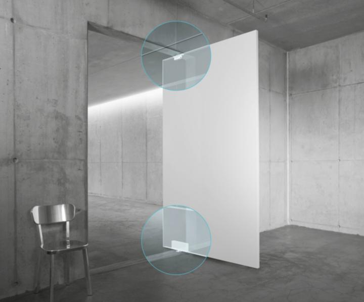 Actual product image FritsJurgens Pivot-Türbänder Sys. M32+/ B, 70mm