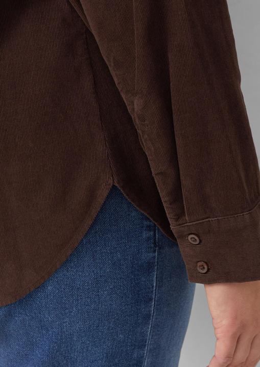 Immagine prodotto s.Oliver Bluse Feincordbluse mit Hemdkragen (54)