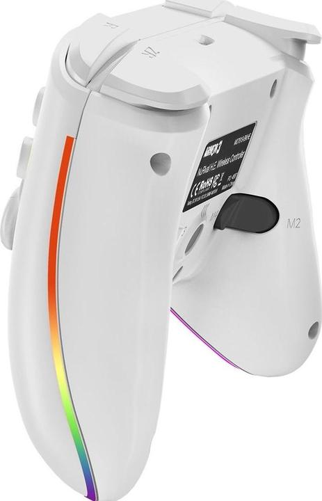 Actual product image Hyperkin NuRival Light Up Wireless Game Controller - white (NSW) (Switch OLED)