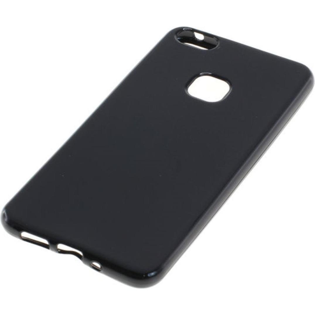 König Design Handy Hülle TPU Schutz Case Bumper Schale für Huawei P10 Lite Schwarz Cover Neu (Huawei P10 Lite), Smartpho...