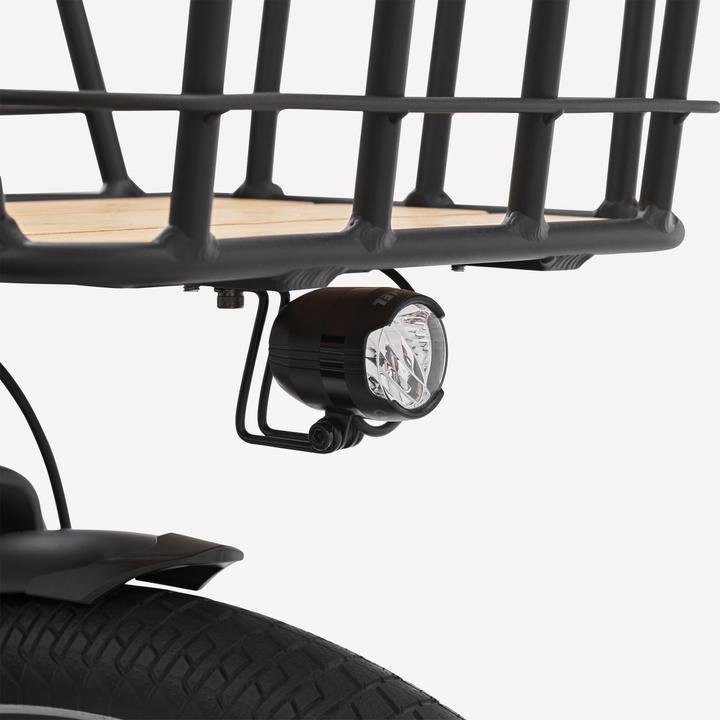 Image du produit Btwin Vélo utilitaire électrique Cargobike R500E Longtail V2 jaune (44 cm)