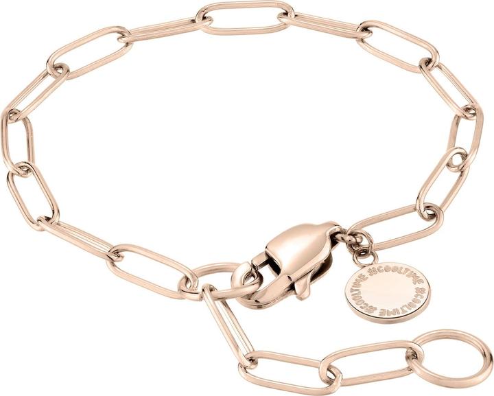 Actual product image Cool Time Kids Kinderarmband (17 cm, Stainless steel IP rose gold)