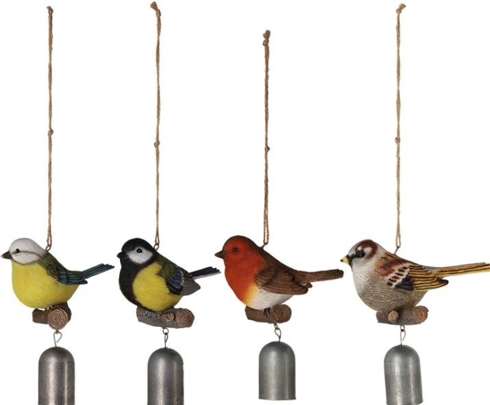 Esschert Design Windspiel Vogel