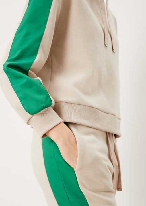 Produktbild s.Oliver Sweatshirt Sweater mit Kontrast-Details (M)