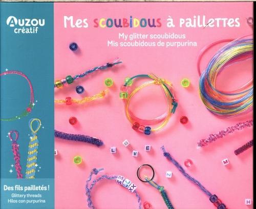 Actual product image Auzou France Mes scoubidous à paillettes (French, Guesné Maud, 2024)