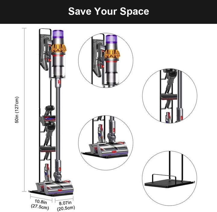 Actual product image Foho Stand for Dyson cordless vacuum cleaner