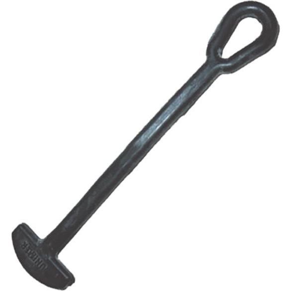 TJEP, Attrezzatura per garage, Strop di gomma 150mm med 1 øje