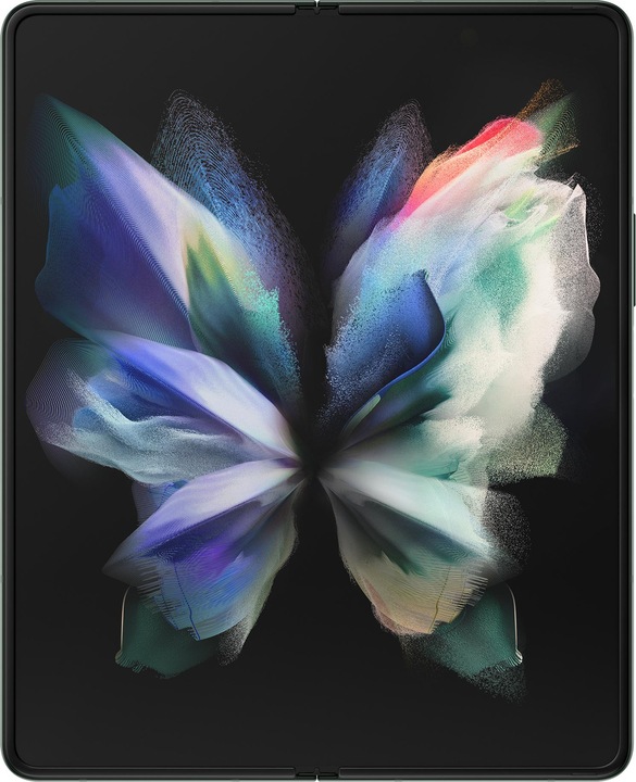 Actual product image Samsung Galaxy Z Fold3 5G EU (256 GB, Phantom Green, 7.60", SIM + eSIM, 12 Mpx, 5G)