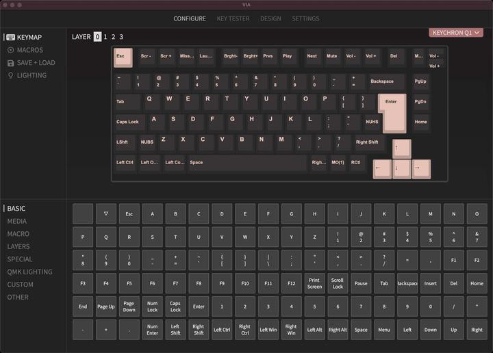 Actual product image Keychron Q1 (CH, Cable)
