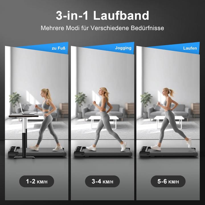Image du produit Avnbdao 3-in-1 Walking Pad, 1-6 km/h