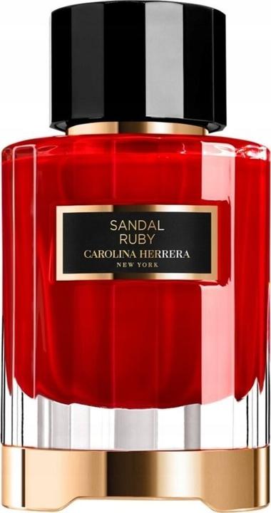 Actual product image Carolina Herrera Sandal Ruby by Eau de Parfum Spray (Unisex Tester) 100 ml (Eau de parfum, 100 ml)