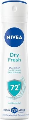 Immagine prodotto NIVEA Dry Fresh Antiperspirant Spray 72h 150ml (Getto vaporizzato, 150 ml)