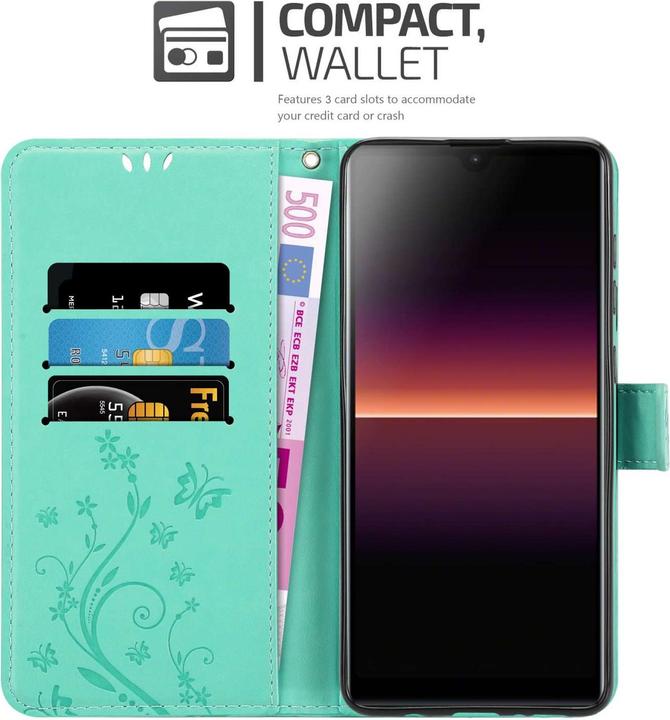 Image du produit Cadorabo Coque pour Sony Xperia L4 pour Fleur Book (Sony Xperia L4)