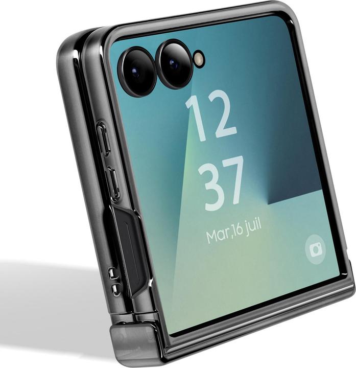 Produktbild Avizar Hülle Galaxy Z Flip 7 Chrom Design (Samsung Galaxy Z Flip7)