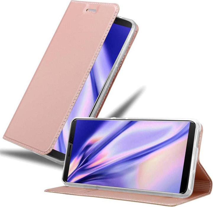 Actual product image Cadorabo Book Classy Style Cover (Samsung Galaxy J3 Pro)